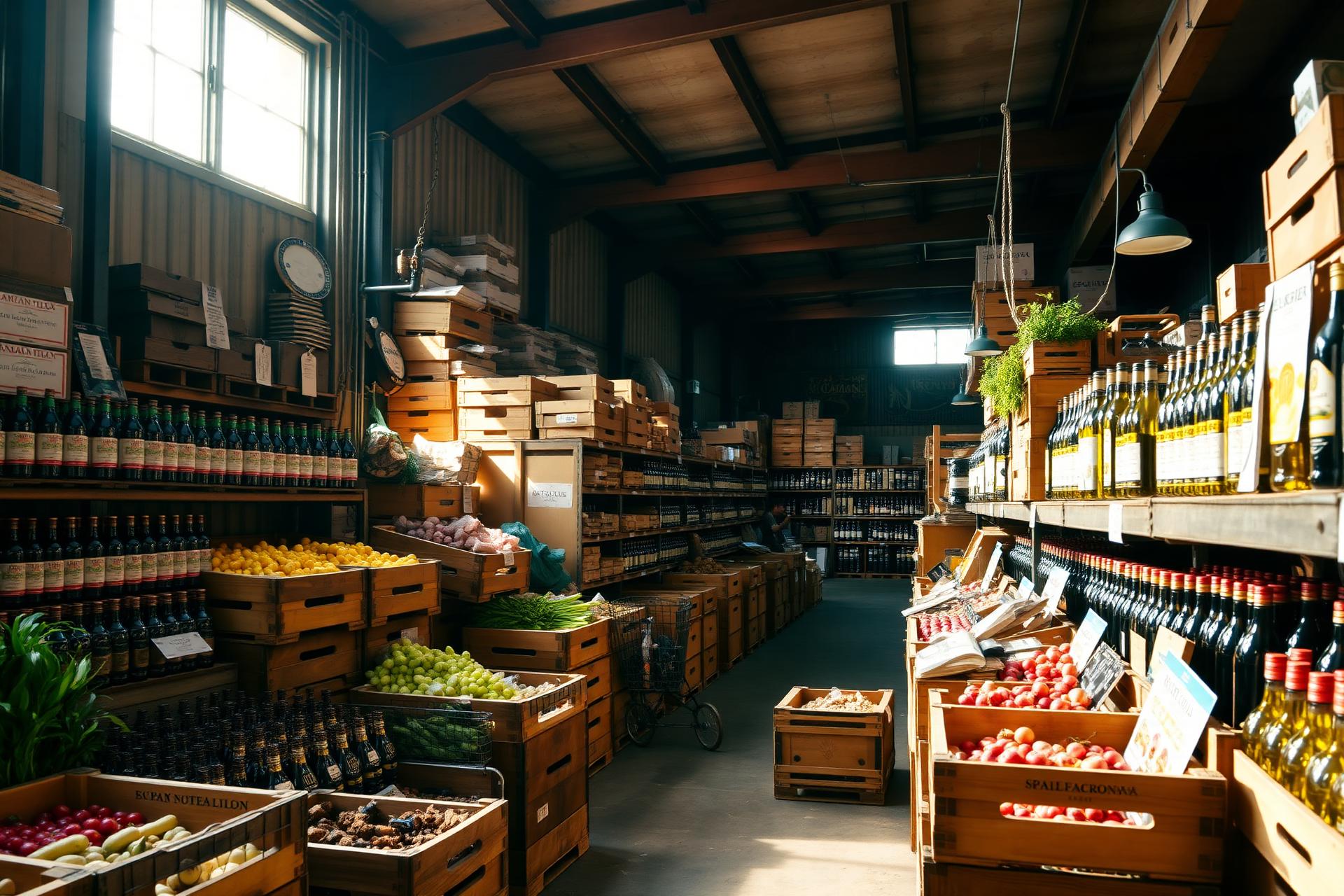 Almacén de distribución alimentaria CSSA
